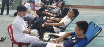 Ngày hội hiến máu tình nguyện tại Trường Cao đẳng cơ giới Ninh Bình