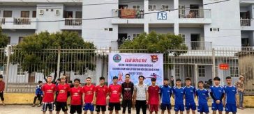 Giải bóng đá HS-SV và giao lưu bóng chuyền CB-GV chào mừng 90 năm thành lập Đoàn TNCS Hồ Chí Minh ( 26/3/1931 – 26/3/2021)