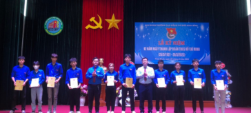 Tuổi trẻ Trường Cao đẳng Cơ Giới Ninh Bình tổ chức Lễ kỷ niệm 92 năm ngày thành lập đoàn TNCS Hồ Chí Minh (26/03/1931 – 26/03/2023)