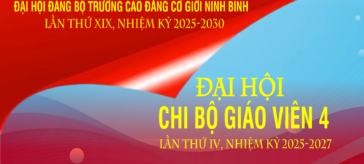 Đại Hội Chi Bộ Giáo Viên 4 – Lần thứ VIII, nhiệm kỳ 2025-2027