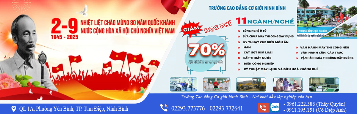 Trường Cao đẳng Cơ giới Ninh Bình