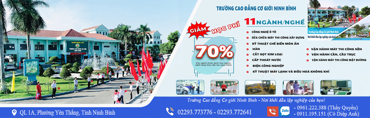 Trường Cao đẳng Cơ giới Ninh Bình